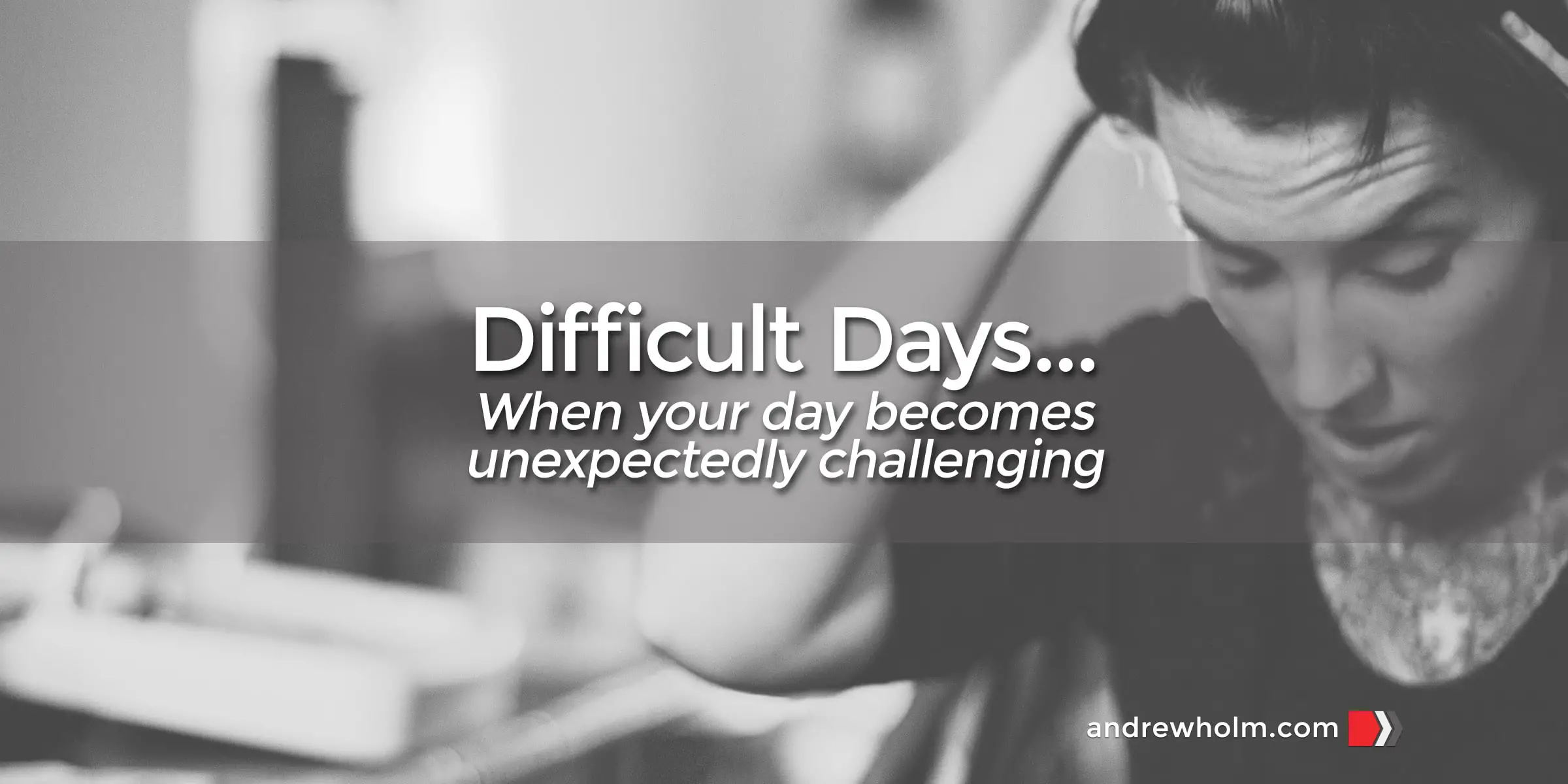 Dealing with all of the fear, chaos, and disruptions