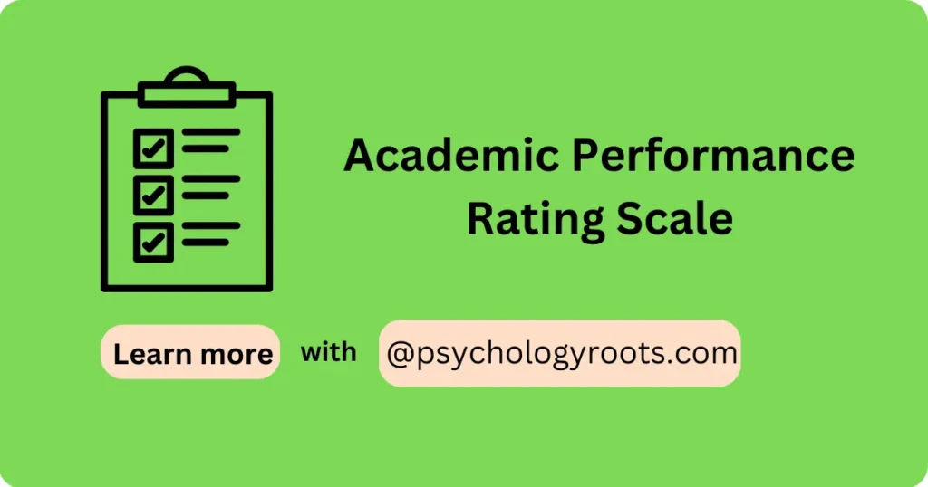 Academic Performance Rating Scale