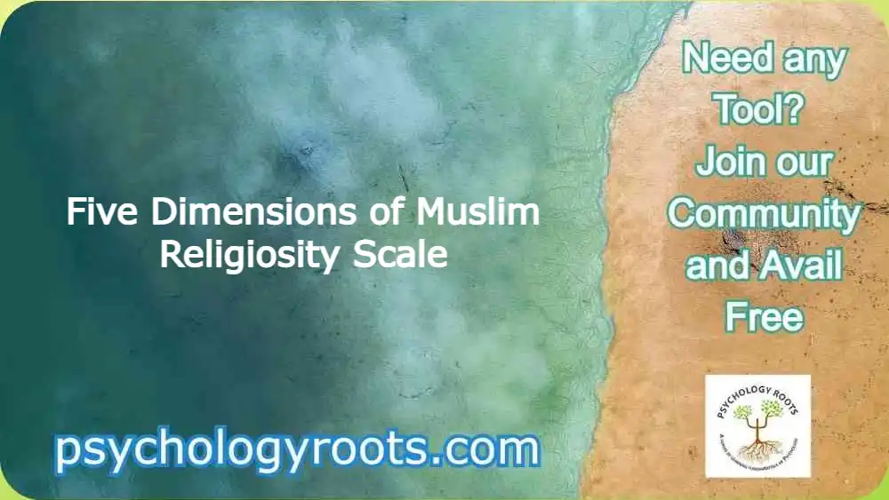 Five Dimensions of Muslim Religiosity Scale