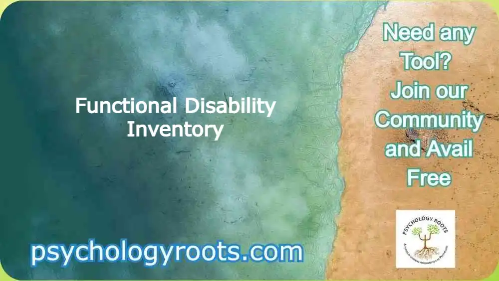  Functional Disability Inventory