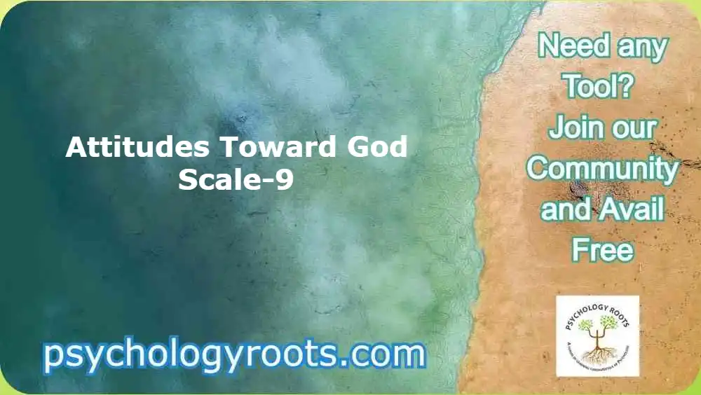 Attitudes Toward God Scale-9
