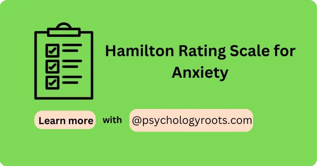 Hamilton Rating Scale for Anxiety
