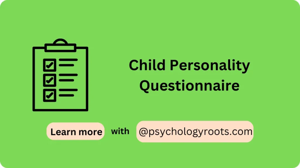 Child Personality Questionnaire