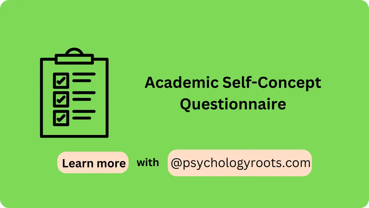 Academic Self-Concept Questionnaire