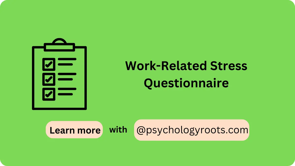 Work-Related Stress Questionnaire