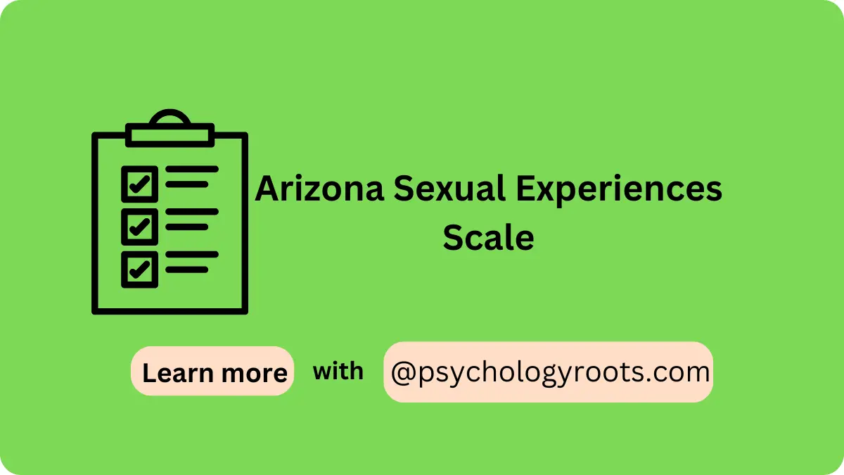 Arizona Sexual Experiences Scale