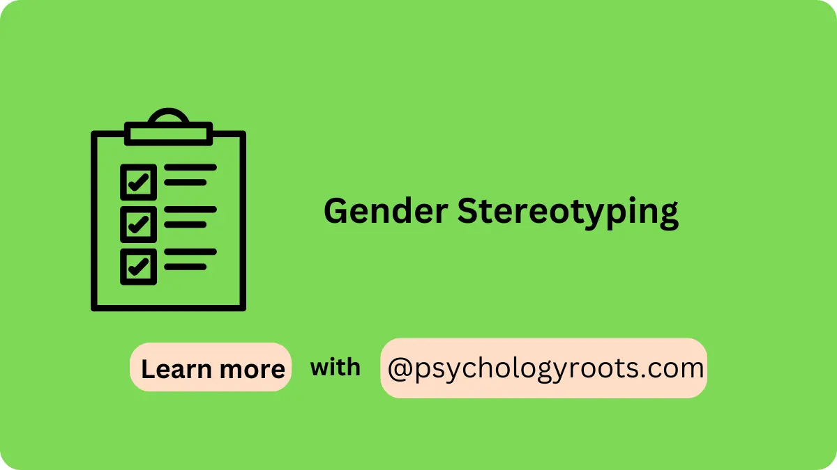 Gender Stereotyping