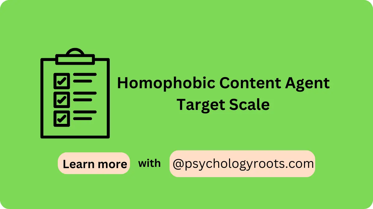 Homophobic Content Agent Target Scale