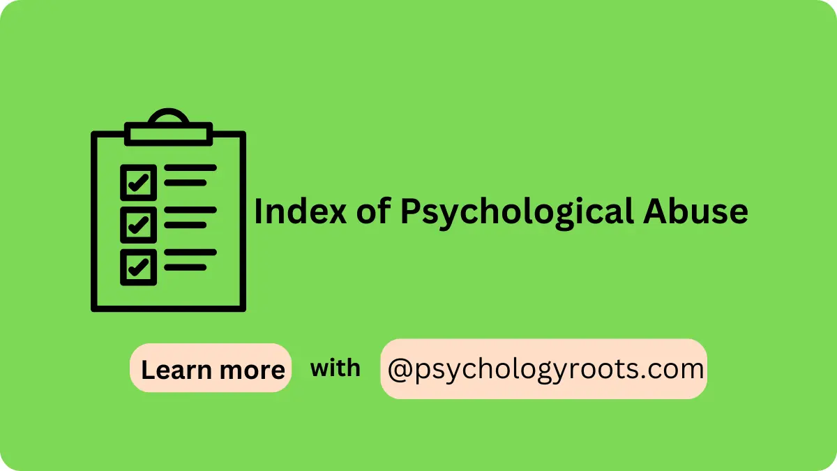 Index of Psychological Abuse