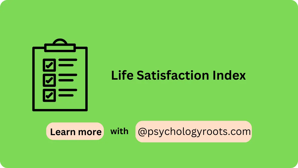 Life Satisfaction Index