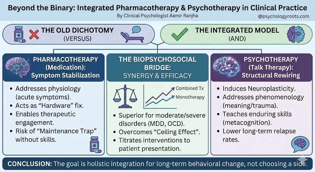 Pharmacotherapy and Psychotherapy